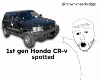 ranwhenparkedpgt crv cr-v honda crv honda crv spotted GIF