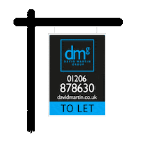 davidmartingroup real estate dmg lettings to let Sticker