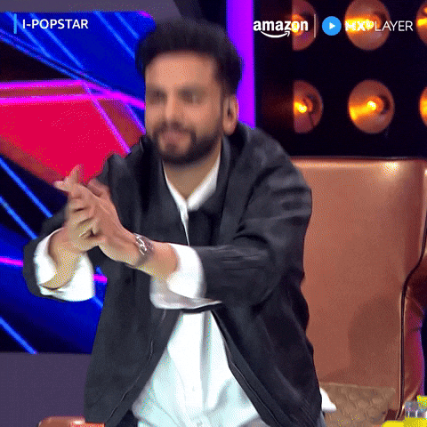 Happy Reaction Applause GIF by Amazon MX Player