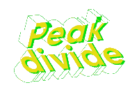 Sticker by The Peak Divide