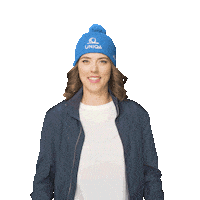 uniqa_sk slovakia fingers crossed skier uniqa Sticker