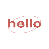 Loop Hello Sticker
