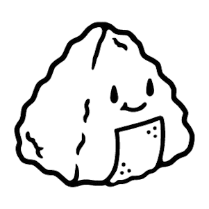 Doodles Onigiri Sticker