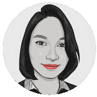 Art Girl Sticker