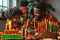 Celebrating Kwanzaa GIF