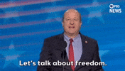 Democratic National Convention Freedom GIF by PBS News