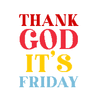Friday Sticker