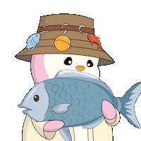 Hello Kitty Fish Sticker by Pudgy Penguins