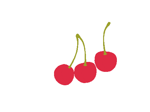 carsonplummer fruit cherry cherries carson plummer Sticker