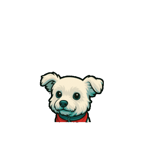 Original Character Dog Sticker by A Reason To Feel