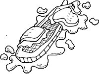 ellettcheyne drawing doodle wiggle band aid Sticker