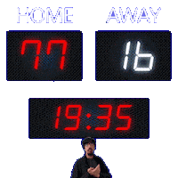 16 Away Sticker