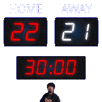 21 Away Sticker