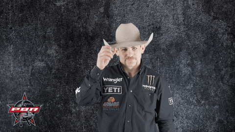 cowboy respect GIF by Professional Bull Riders (PBR)