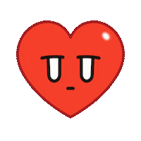 In Love Heart Sticker by kurrrtwu