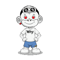 Y Yyyyy Sticker by Zhot Shop