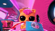 Cat Travel GIF by L.OL. Surprise!