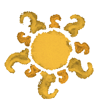 Sun Drawing Sticker by iriskristen