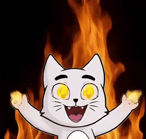 Pyro Burning GIF by Hero Galaxy NFT
