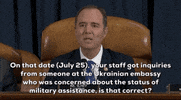 news impeachment inquiry adam schiff laura cooper GIF
