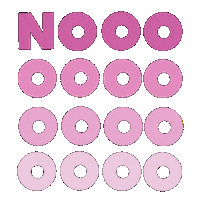 Artsyaffirmations no nope no thanks nooo Sticker