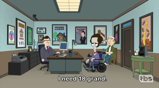 Money Roger GIF by American Dad