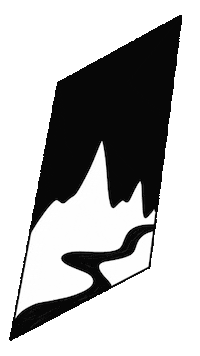 Appear Black And White Sticker