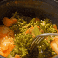 Satisfying Lets Eat GIF by Rice Robot