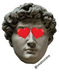 David Love Sticker by Viva Toscana
