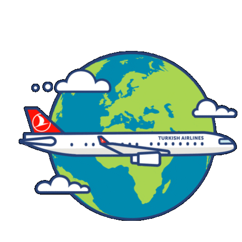 Travel Discover Sticker by Turkish Airlines