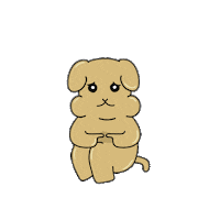 Puppy 강아지 Sticker