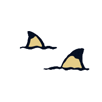 Aremiti tahiti requin moorea requins Sticker