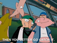 hey arnold nicksplat GIF