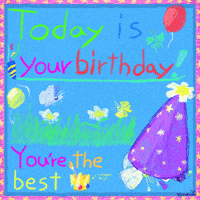 Celebrate Happy Birthday GIF by Miyrumiyru