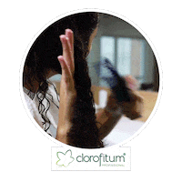 Hair Brush Sticker by Clorofitum Cosméticos