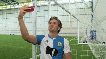 sam gallagher selfie GIF by Blackburn Rovers
