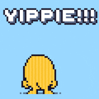 Happy 8Bit GIF by Potatozzz by 9GAG