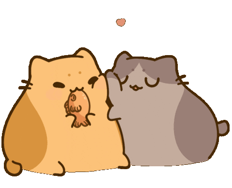 Cats Sticker by Bichi Mao