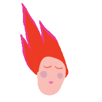 Happy Fire Sticker