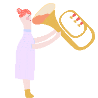 Party Girl Sticker