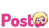 New Post News Sticker