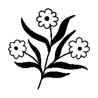 fl888rian flowers spring leaf flores Sticker