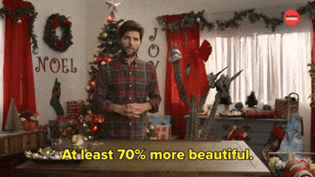 70% More Beautiful