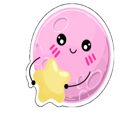 bakbakstore giphygifmaker kpop moon kpopstore Sticker