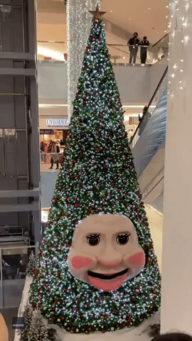 Nova Scotia Mall Brings Back 'Terrifying' Giant Talking Christmas Tree