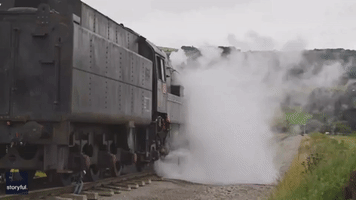 'Mission: Impossible 7' Film Crew Crashes Locomotive Into Quarry in England's Peak District