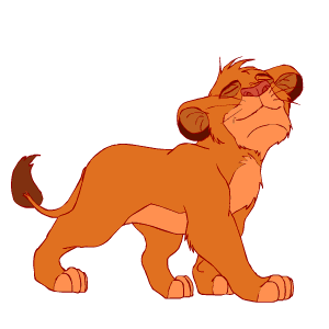 Lion King Disney Sticker