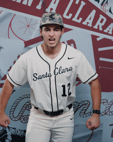 Bronco Baseball GIF by Santa Clara Broncos