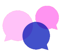 speech bubbles Sticker