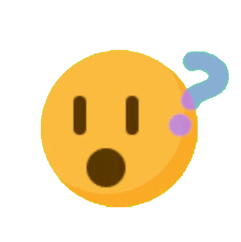 Confused Emoji Sticker by C-ON
